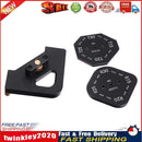 Woodworking Corner Radius Template Trimmer Router Edge Jig (Round+Fillet) Newly