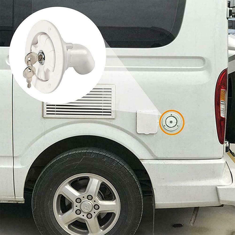 For Fresh Water Lock Inlet Hatch Filler Cap RV Trailer Caravan Motorhome Z5D1