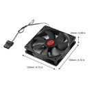 12cm 4 Pin High Speed Desktop Chassis Fan Large Air Volume PC Case Radiator