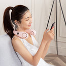 3000mAh LED Digital Air Cooling Hanging Neck Bladeless Sports Fans (Pink)