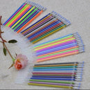 48 Colors/Set Gel Pen Refills Glitter Coloring Drawing HOT Craft S7U4 R5G8