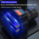Bright USB Rechargeable Fishing Light LED Headlamp Head Torch Zoom Headlight