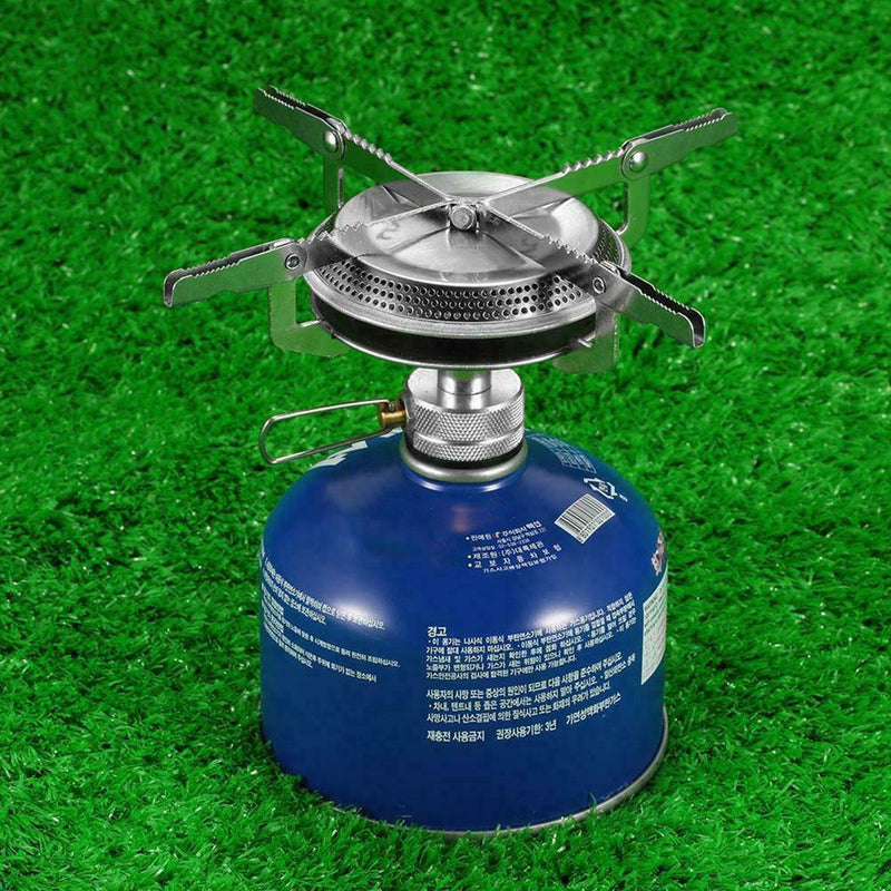 Mini Camping Stove Gas Jet Burner Portable Foldable Picnic Outdoor Cooker B0L2