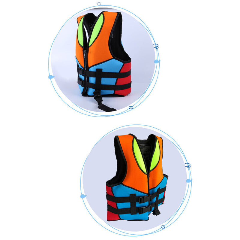 Swimming Boating Sailing Water Sports Safety Vest Survival Life Jacket for Ki