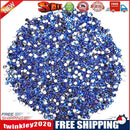 30g 4mm Crystal Rhinestone Acrylic Flat Back DIY Nail Sequins (Dark Blue)