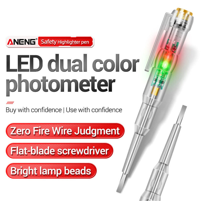Digital Tester Electric Induced Screwdriver Probe Test w/Indicator Light