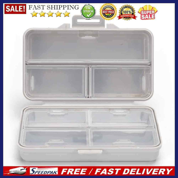 Practical Storage Case Travel Durable Manicure Tool Nail Art Box for False Ti