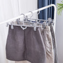 Skirt Pants Jeans Hanger Drying Rack Clips Home Wardrobe Space Saving Organizer