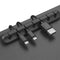 Silicone USB Cable Winder Tidy Management Clips Holder for Mouse Headphone
