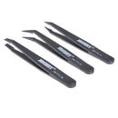 Jakemy 3pcs Antistatic Tweezers Set Triad Repair Repair Tool Kit