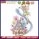 5D DIY Diamond Painting Full Round Drill Angel Castle Wall Decor Rhinestone
