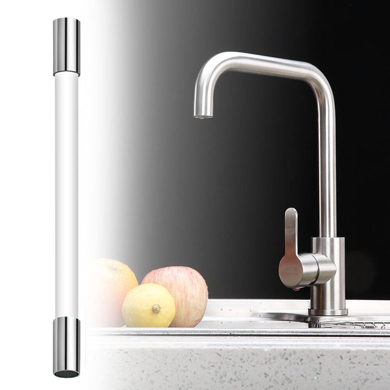360 Degrees Kitchen Faucet Extender Flexible Faucet Extension Pipe (50cm) Newly