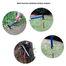 Multi-function Outdoor Camping Tent Hammer Peg Nail Stakes Mountaineering H