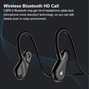 Induction Music Bone Conduction Headset Headphone Memory Earphones Waterproof