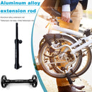 LITEPRO Folding Bike Bicycle Extension Telescopic Bar for Brompton Easy Wheel