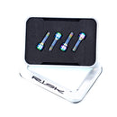 RISK 4pcs MTB Road Bike Disc Brake Clamp Crank Screws (Dazzling M6x18) Newly