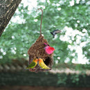 Handwoven Simulation Tree Bird House Outdoor Hanging Bird Shelter Accessori