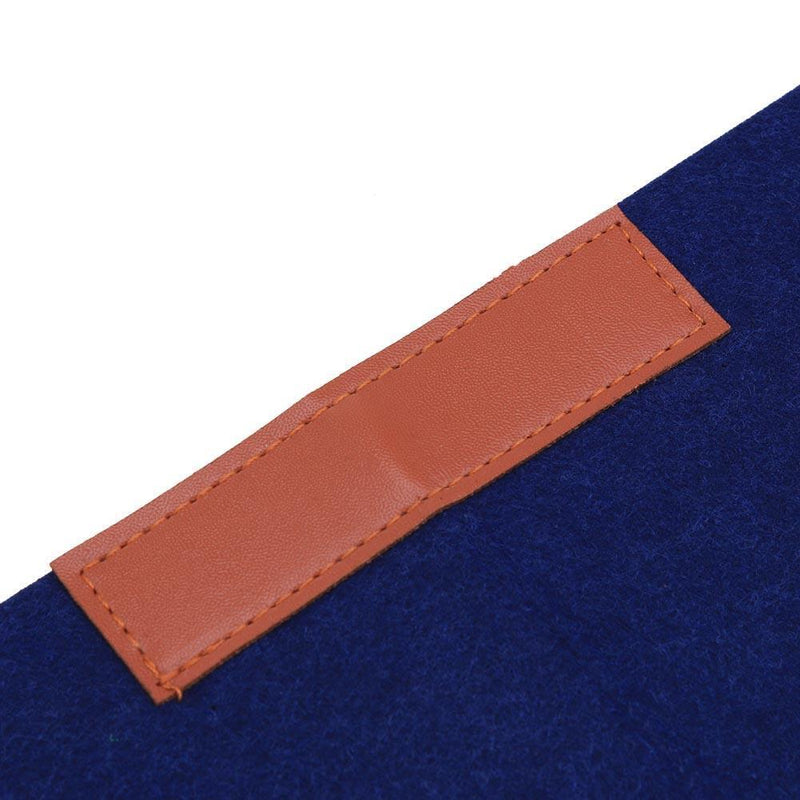 Office Computer Desk Table Keyboard Mouse Pad Felt Laptop Mat (Dark Blue) Newly