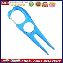 Portable Golf Divot Pitch Repair Tools Pitchfork Green Fork Golf Training Aid