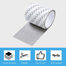 3pcs Repair Tape Self Adhesive Mosquito Window Net Repair Patch(Black)