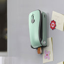 Heat Bag Sealing Machine Package Food Snack Bag Sealer Gadgets (Grey Green)