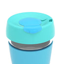 #A Portable Water Glass Cups Mug with Hand Heat Resistant Mug Lid  Cup with lid