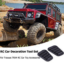Car Styling for Traxxas TRX4 Interior Rearview Mirror Cover Cap Shell Accessory