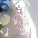 Crystal Light Catchers Hanging Chandelier Prisms Ornament Rainbow Maker Dec