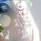 Crystal Light Catchers Hanging Chandelier Prisms Ornament Rainbow Maker Dec