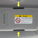 LED Light Car Sun Visor Vanity Mirror Sun-shading Cosmetic Automobile