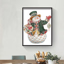 DIY Part Drill Special Shape Diamond Painting Kit 5D Christmas Snowman Draw