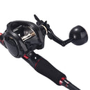 Metal Baitcasting Reel 16kg Max Drag 6.3/1 9+1BB High Speed Saltwater Fish Wheel