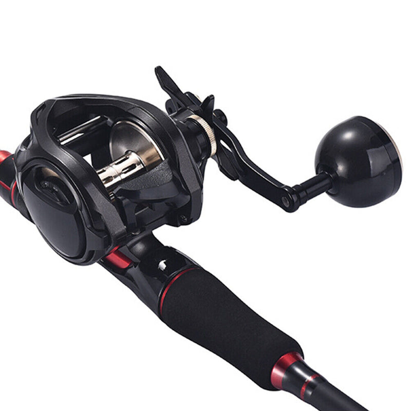 Metal Baitcasting Reel 16kg Max Drag 6.3/1 9+1BB High Speed Saltwater Fish Wheel