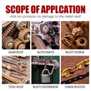 Car Rust Remover Converter Repair Wheel Chassis Frosting Tools