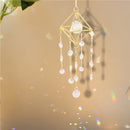 Crystal Windchimes Ornament Lighting Ball Home Hanging Pendant Decor (C) Newly