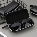 PU Leather Storage Pouch Zipper Glasses Case Sunglasses Box Spectacle Case