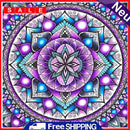 DIY Diamond Painting Kit Full Drill Square Rhinestone Mandala 5D Mosaic Picture