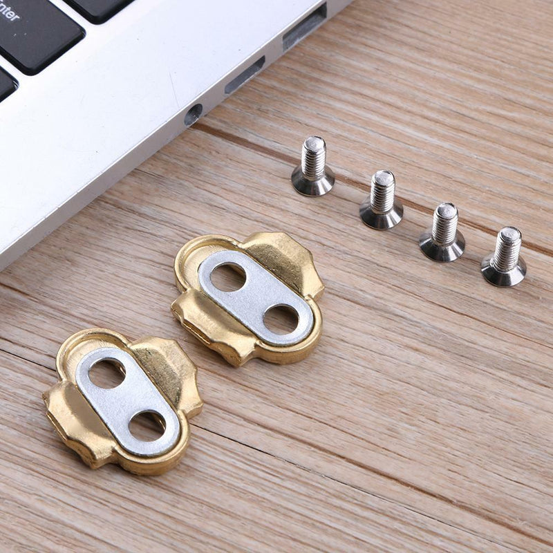 1 Pair MTB Bike Self-Locking Eggbeater Lock Plate Pedal Cleat Cycling Gear