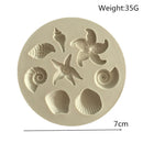 Accessories Pastry Tool Silicone Mold Cake Decorating Baking Mould Conch Shells
