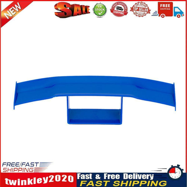 Car Mini Spoiler Auto Rear Tail Decoration Empennage Spoiler Wing (Blue) Newly