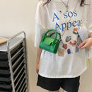 Mini PU Leather Crossbody Bags for Women Summer Fashion Shoulder Chain Handbag