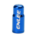 2pcs Aluminum Alloy Bike Valve Cap Bicycle Wheel Valve Cover Cap (Blue FV)