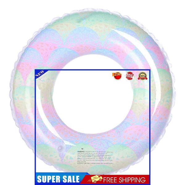#A PVC Safety Float Circle Ring Heat-Resistance Pools Accessories Kids Infant Sw