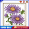 12 Month Flower Cross Stitch Printed Canvas DIY Needlework (September H431)