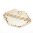 Creative Card Holder Clutch Women Leather Solid Lips Coin Purse Wallet Bags