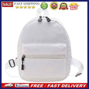 Preppy Style Solid Color Nylon Backpack School Travel Women Knapsack Rucksack