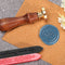Wax Seal Stamp, Roman Alphabet Sealing Wax Brass Heads for Wedding Envelopes