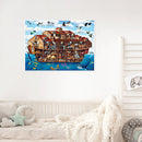 Animals 11CT Stamped DIY Embroidery Full Cross Stitch Handmade Wall Art Craft