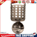 Fishing Bait Cage Connector Sinker Feeder Bait Holder Fishing Tackle (L)