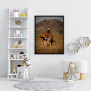 Canvas Paint By Numbers Aborigines Oil Hand Painted Drawing Kit Home Decoration